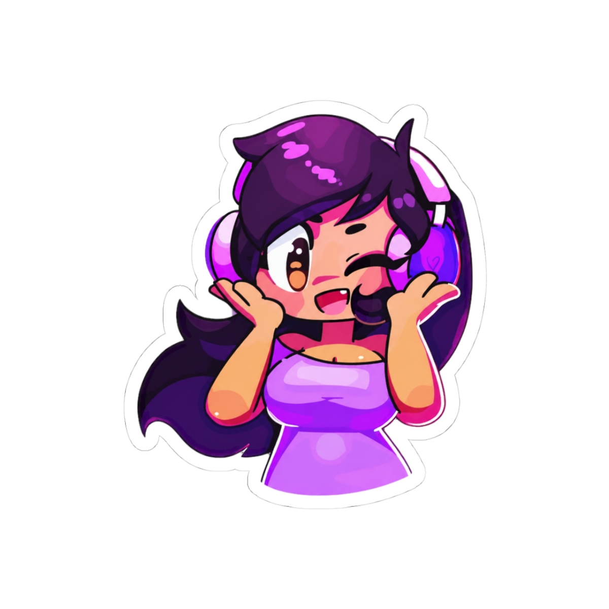 Aphmau - Cute Art kids Sticker
