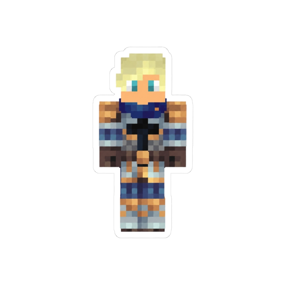 Garroth Ro'Maeve Minecraft Diaries MCD Minecraft Skin Sticker