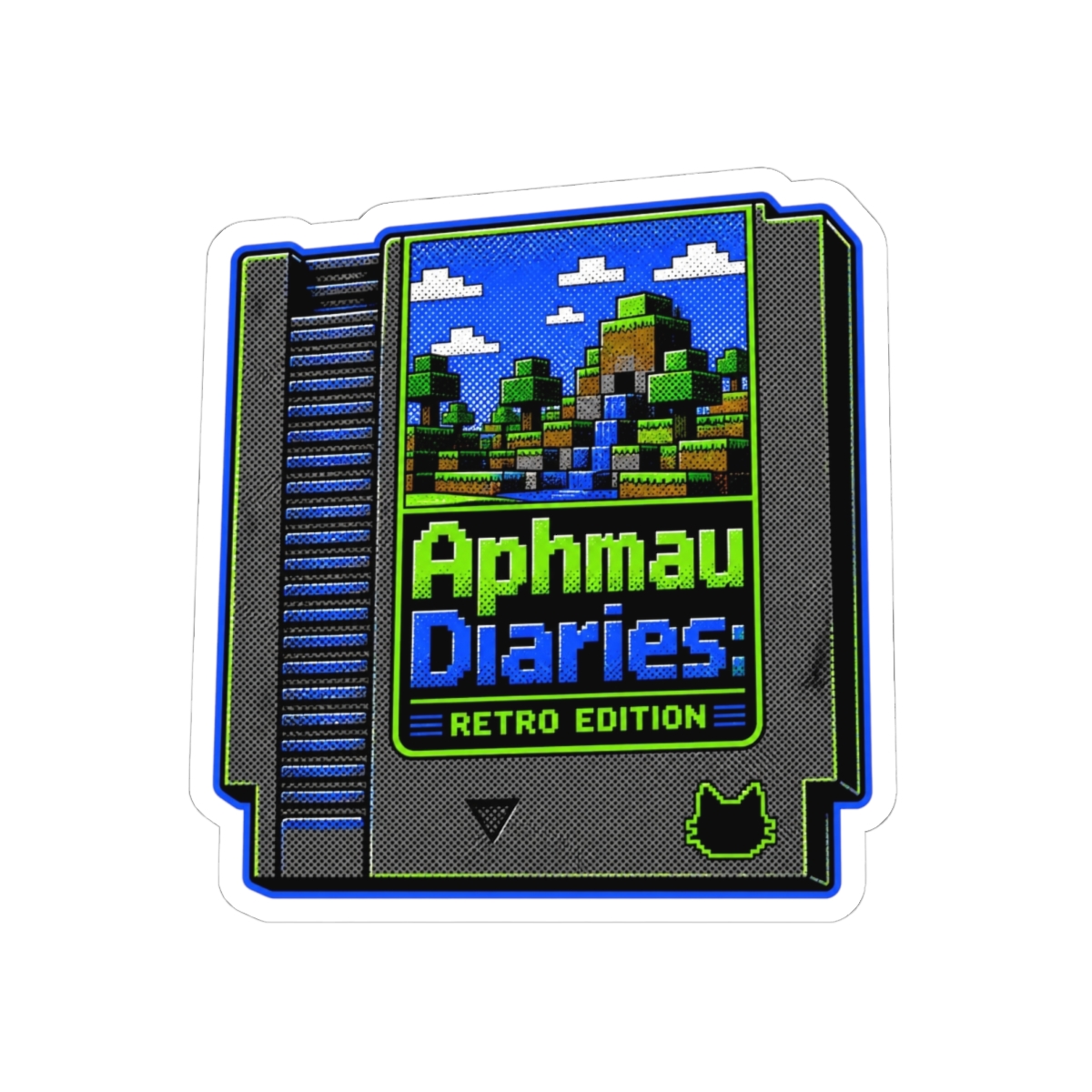 Aphmau "Aphmau Diaries: Retro Edition" Sticker — official Aphmau Stickers