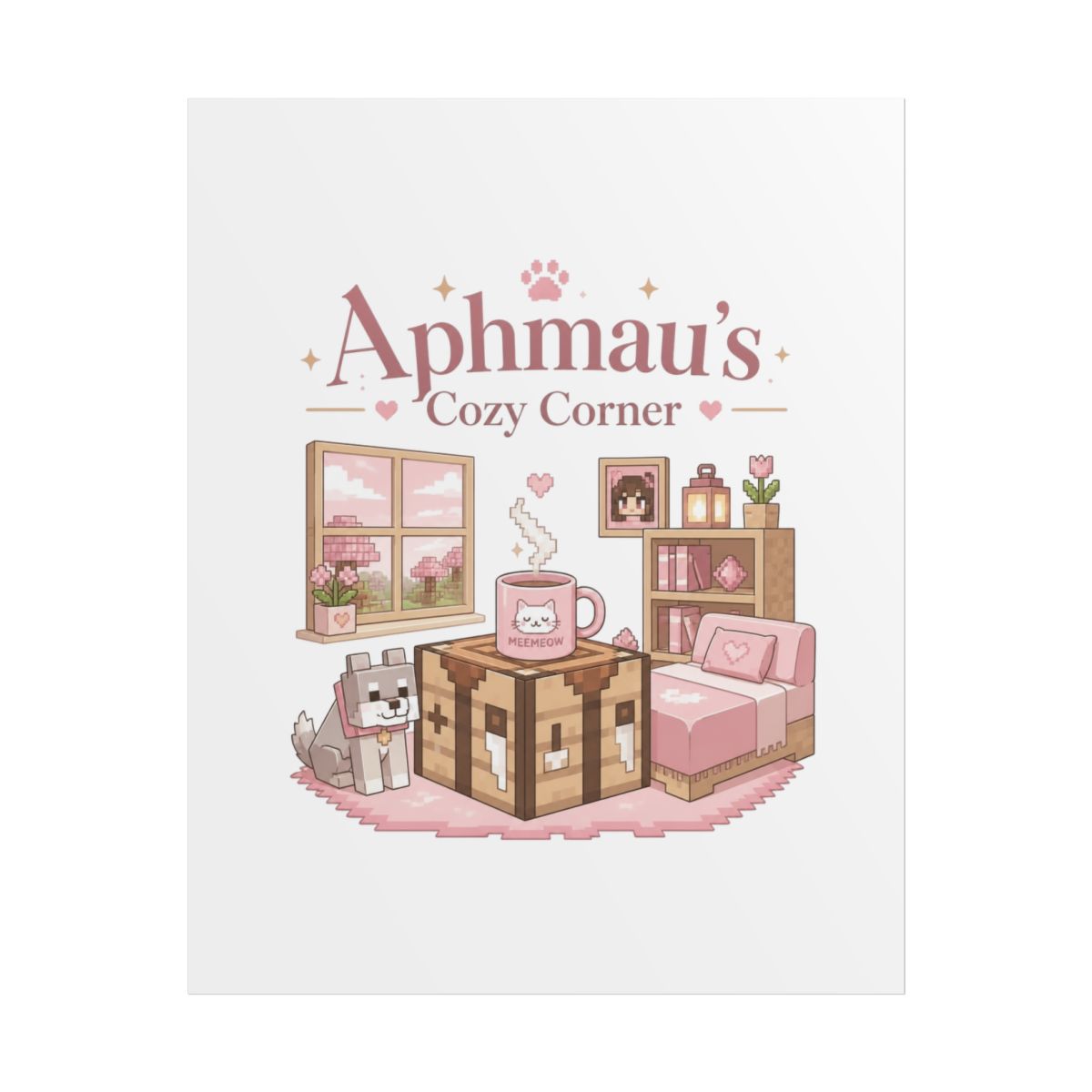 Aphmau "MEEMEOW" Poster